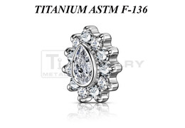 Кластер из титана Ti Metal айлант