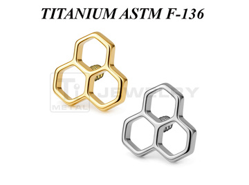 Накрутка из титана Ti Metal соты