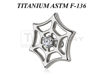 Накрутка из титана Ti Metal паутина