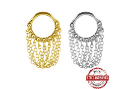 Кликер Steel and Silver звениэль