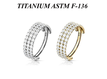 Кликер из титана Ti Metal латриль