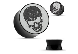 Плаги голографический череп