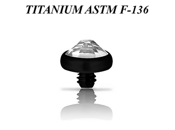 Наркутка черная с кристаллом