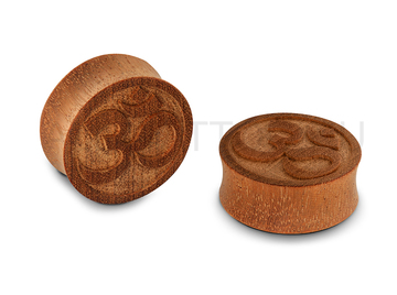 Плаги из сапеле Carlo & Son Ом, пара