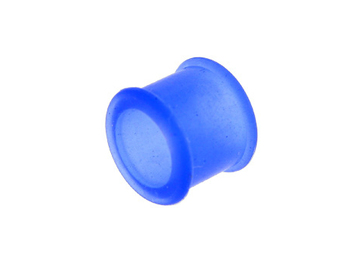 Тоннели голубой силикон