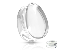 Плаги-капли прозрачное стекло