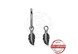 Подвеска Steel and Silver перо Подвеска Steel and Silver перо