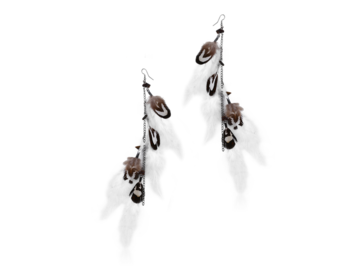 Серьги взлёт, пара