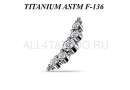 Кластер из титана Ti Metal гликерия Кластер из титана Ti Metal гликерия