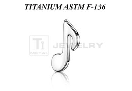 Накрутка из титана Ti Metal нота