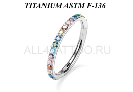 Кликер из титана Ti Metal разноцвет